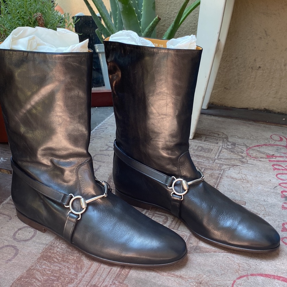 Gucci Mid High Riding Boots - Picture 8 of 12